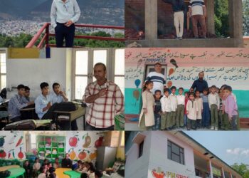 DIET team reviews schools in Doda