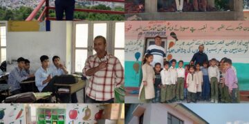 DIET team reviews schools in Doda