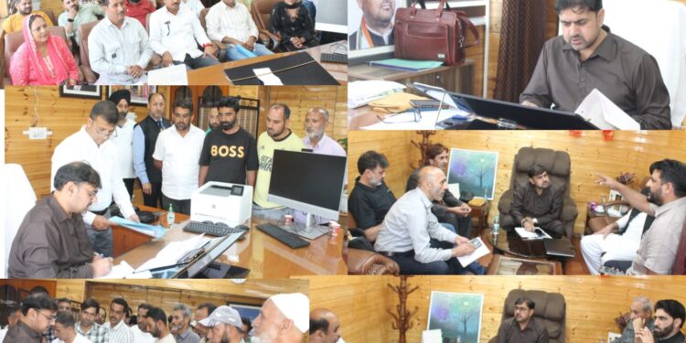 Deputations, legislators call on Satish Sharma; highlight public issues, development concerns