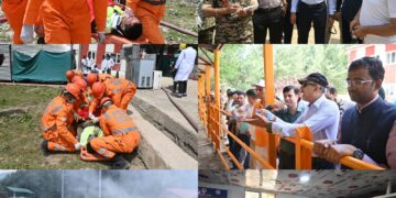 NDMA Conducts Mock Exercise at Nunwan Base Camp ahead of SANJY-2026