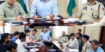DC reviews status of Telecom Services in Ramban district