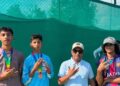 Jammu’s young aces clinch Bronze at North Zone Soft Tennis Championship; credit J&K Sports Council, Y&SS, JKASTA support
