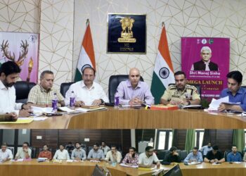 DC Kishtwar chairs district-level NCORD meeting, calls for strengthened action to make Kishtwar drug-free