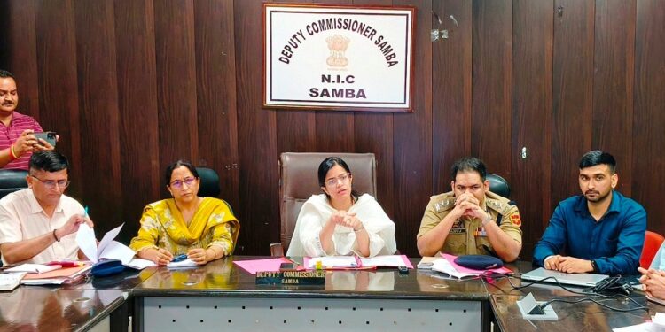 DC Samba reviews preparedness for Shri Amarnath Ji Yatra-2026