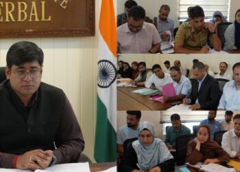 Nasha Mukt Abhiyan: DC Ganderbal chairs NCORD meeting, calls for sustained multi-departmental efforts
