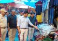 JMC Commissioner inspects footpath encroachments in Old City, Announces strict enforcement drive
