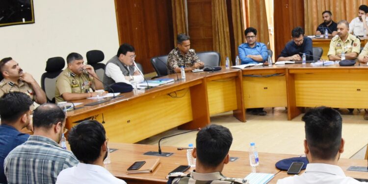 DC Udhampur chairs NCORD meeting; reviews drug control measures