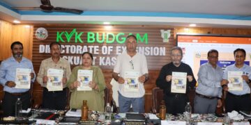 VC SKUAST-K reviews KVK Srinagar, Budgam progress at SAC Meetings
