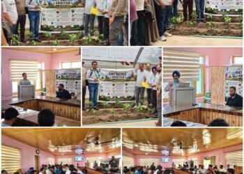 CIPMC Srinagar organizes “Khet Bachao Abhiyan” programme at Sopore