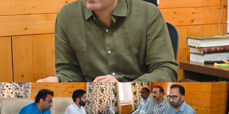 ADC Anantnag chairs Census-2027 review meet