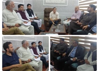 Javid Dar holds meeting with Legislators; reaffirms commitment to responsive governance
