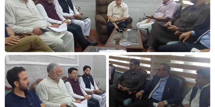Javid Dar holds meeting with Legislators; reaffirms commitment to responsive governance