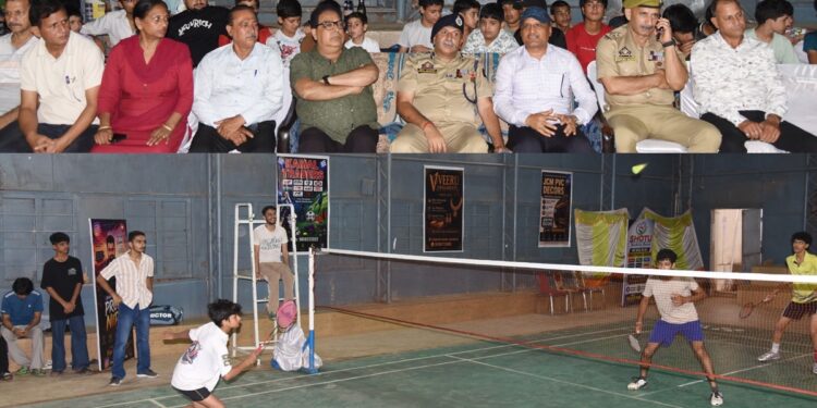 DIG Udhampur-Reasi Range inaugurates Play Nation Badminton League under Youth Empowerment Programme