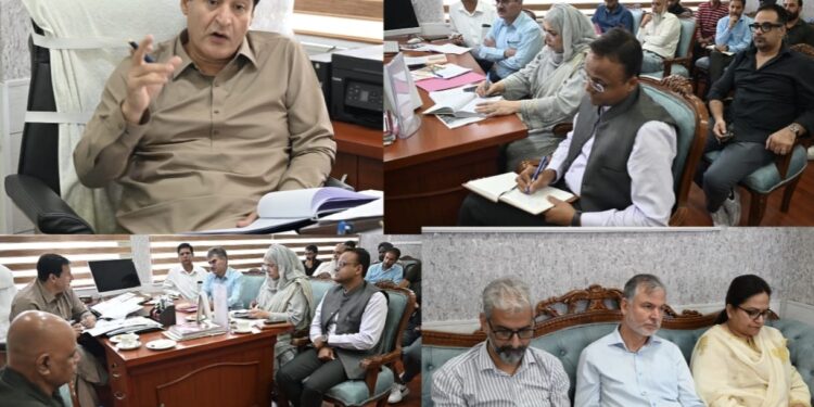 Javid Dar reviews wool sector, HADP interventions; calls for comprehensive roadmap to make J&K wool industry globally competitive