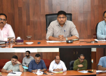 DC Reasi reviews rain damage, directs early restoration of essential services