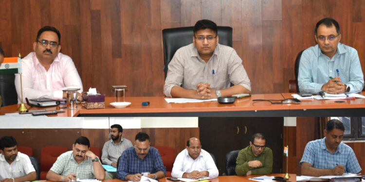 DC Reasi reviews rain damage, directs early restoration of essential services