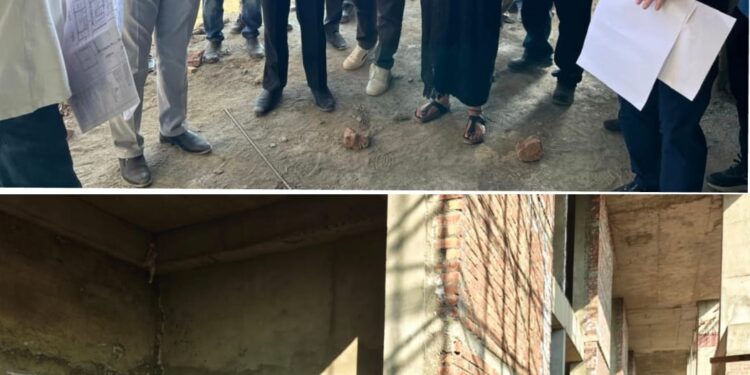 High Court Judges inspect New High Court Complex site in Srinagar; stress timely, quality completion