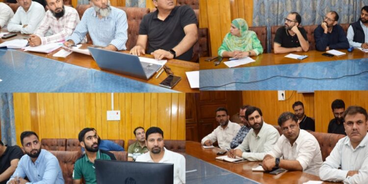 DC Pulwama chairs District Level Telecom Committee Meeting