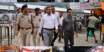 DC Ramban conducts late-night inspection of SANJY-2026 arrangements at Lamber Yatra Camp, Yatri Niwas Chanderkote