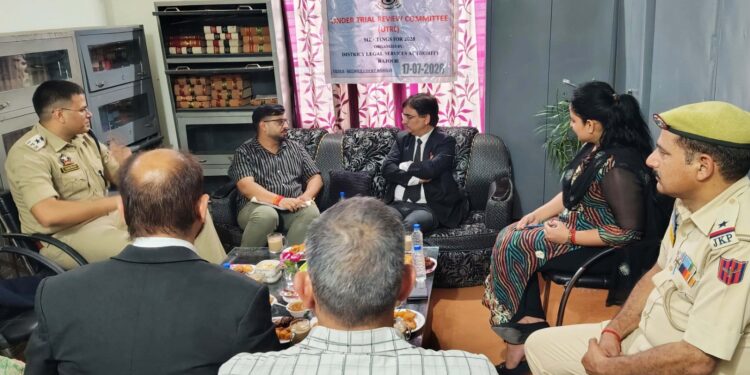 DLSA Rajouri holds 3rd UTRC meeting