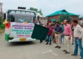 DC Kupwara flags off exposure tour of fish farmers under ATMA