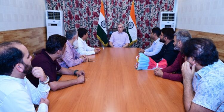 CM Omar Abdullah meets travel, tourism and business stakeholders; assures support for sector’s growth