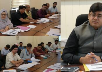 DC Ganderbal reviews implementation of HADP, JKCIP