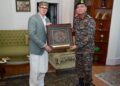 Army Chief General Dhiraj Seth calls on CM Omar Abdullah in Srinagar