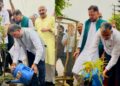 MLA Dr Bharat Bhushan, DC Rajesh Sharma lead ‘Ek Ped Maa Ke Naam’ campaign to promote environmental conservation