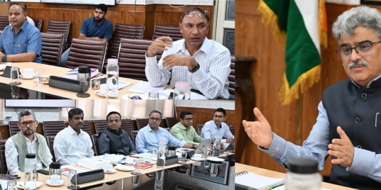 CS reviews roadmap for commercial cultivation of Medicinal & Aromatic Plants in J&K