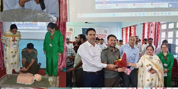 IRCS J&K organises drug de-addiction and CPR awareness programme at Mendhar under 100-Day Nasha Mukt Campaign