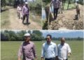 ADC Sopore visits Flood Prone Areas of Sub-division, stresses proper strengthening and maintenance of flood protection bund