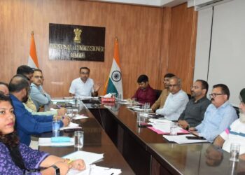 Div Com Jammu reviews rain damage restoration works across Jammu Division