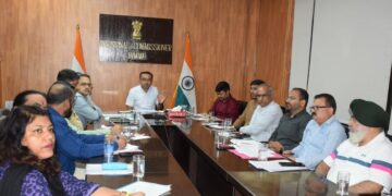 Div Com Jammu reviews rain damage restoration works across Jammu Division