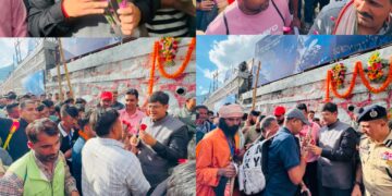 First batch of Shri Amarnath Ji Yatra-2026 pilgrims receives warm welcome at Baltal Base Camp