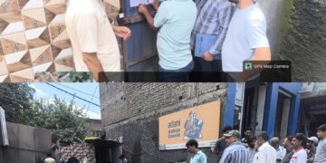 MC Kishtwar seals 3rd unauthorized Car Washing Centre in Town Area