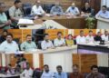 DC Doda reviews District Level Telecom Committee meeting