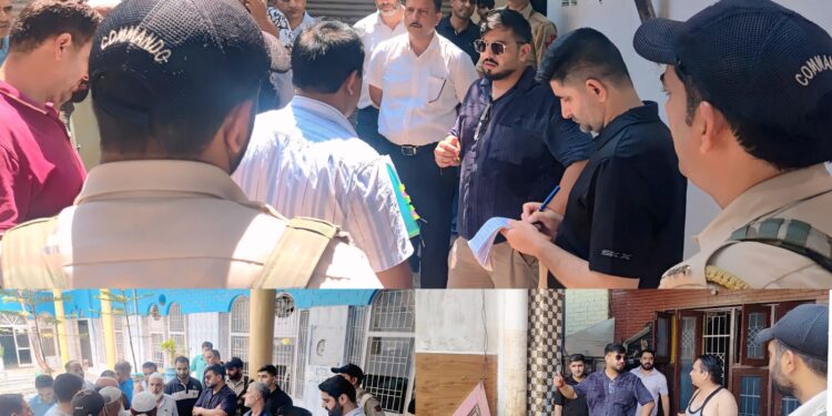 DC Rajouri visits flood-affected Madina Colony, directs restoration of essential services on priority