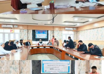 DLSA Ganderbal held meeting of Monitoring and Mentoring Committee to review functioning of LADCs