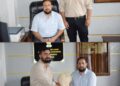 Mohammad Owais Gurkoo assumes charge as DIO Bandipora
