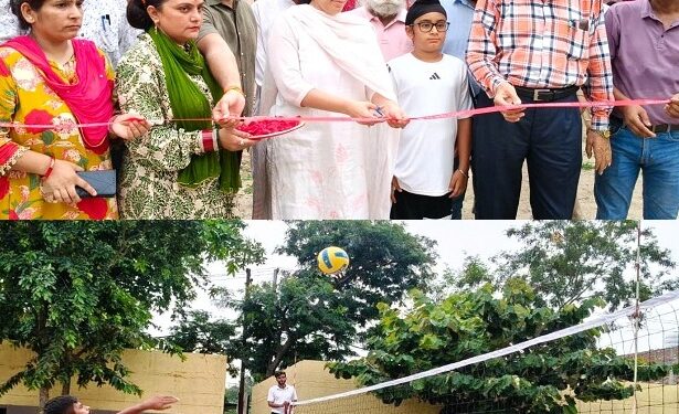 DC Samba inaugurates Inter-Block District Level Volleyball Tournament 2026 at Ramgarh