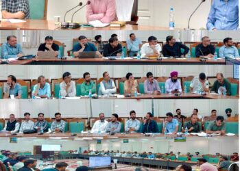 DDC Kupwara reviews progress under District CAPEX Budget 2026-27