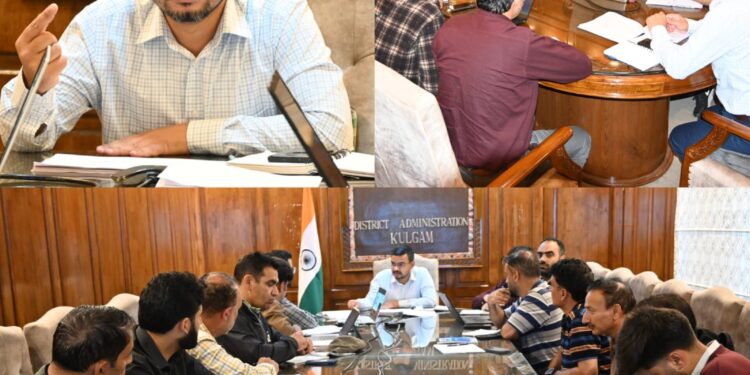 DC Kulgam chairs District Road Safety Committee meeting; finalizes Road Safety Plan