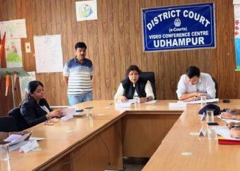 DLSA Udhampur holds 3rd Under Trial Review Committee meeting