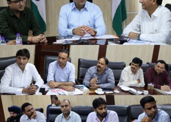 DC Ramban directs time-bound disposal of revenue matters, expedited public service delivery at Revenue Department review