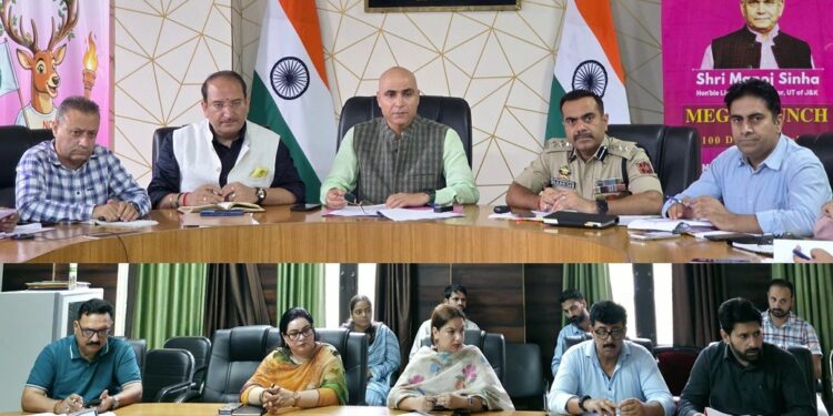 DC Kishtwar chairs District-Level NCORD Committee meeting