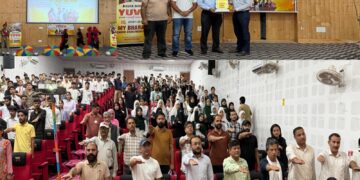 MY Bharat Kendra Kishtwar organises ‘Nasha Mukt Yuva for Viksit Bharat’ campaign at GDC Kishtwar