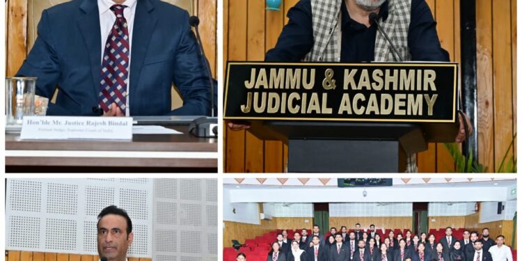 J&K Judicial Academy holds Day-33 Training for Civil Judges, Judicial Officers in Srinagar