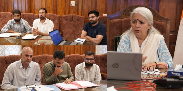 DC Bandipora reviews progress of Bunpora OHT, AMRUT Scheme at Sumbal; Directs expedited completion of Works
