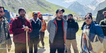 Secretary RDD undertakes Two-Day inspection of entire Shri Amarnathji Yatra Route, Reviews Sanitation along Pahalgam and Baltal Axis
